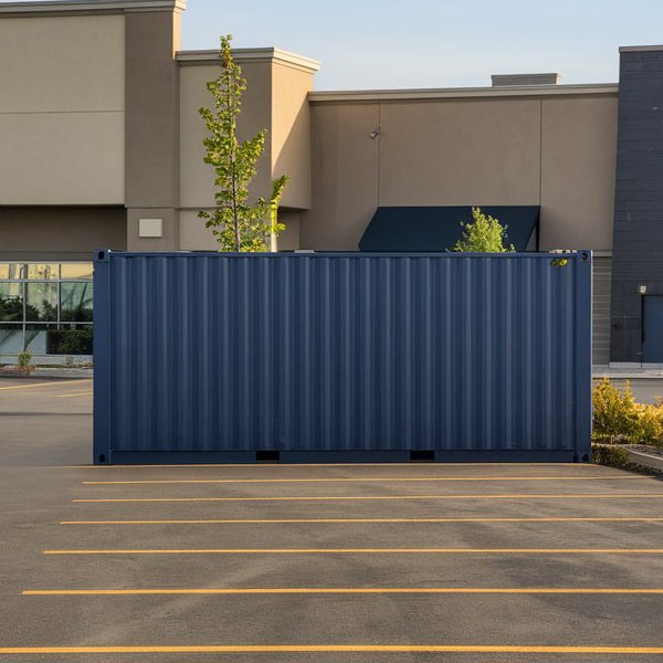 there are no restrictions on what you can store in our commercial storage containers